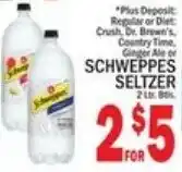 Ctown Schweppes seltzer offer