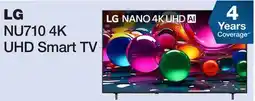 BJ’s LG 75 NU710 4K UHD Smart TV offer