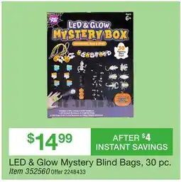 BJ’s LED & Glow Mystery Blind Bags offer