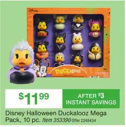 BJ’s Disney Halloween Duckalooz Mega Pack, 10 pc offer