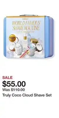 Ulta Beauty Truly Coco Cloud Shave Set offer