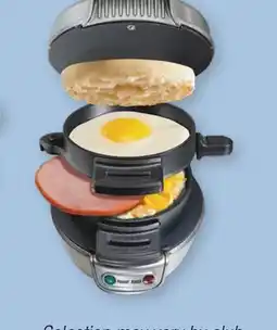 BJ’s Hamilton Beach Breakfast Sandwich Maker offer