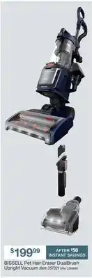 BJ’s BISSELL Pet Hair Eraser DualBrush Upright Vacuum offer
