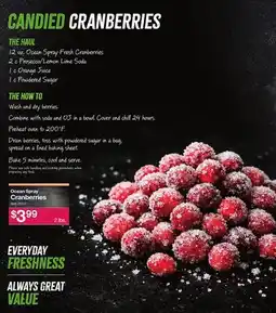 BJ’s Ocean Spray Cranberries offer