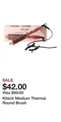 Ulta Beauty Kitsch Medium Thermal Round Brush offer