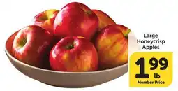 Albertsons Large Honeycrisp Apples offer