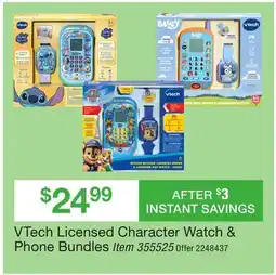 BJ’s VTech Licensed Character Watch & Phone Bundles offer