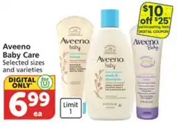 Albertsons Aveeno Baby Care offer