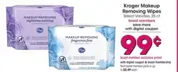 Food 4 Less Kroger Makeup Removing Wipes offer