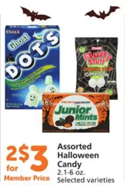 Albertsons Assorted Halloween Candy offer