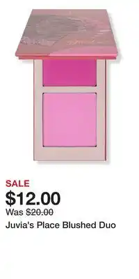 Ulta Beauty Juvia's Place Blushed Duo offer