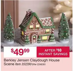 BJ’s Berkley Jensen Claydough House Scene offer