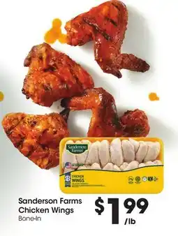 Food 4 Less Sanderson Farms Chicken Wings offer