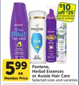 Albertsons Pantene, Herbal Essences or Aussie Hair Care offer