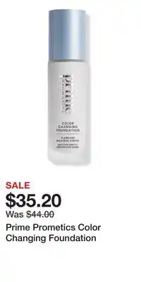 Ulta Beauty Prime Prometics Color Changing Foundation offer