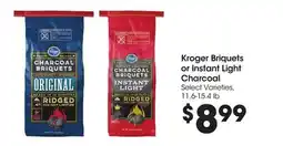 Food 4 Less Kroger Briquets or Instant Light Charcoal offer
