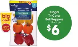 Food 4 Less Kroger Tri-Color Bell Peppers offer