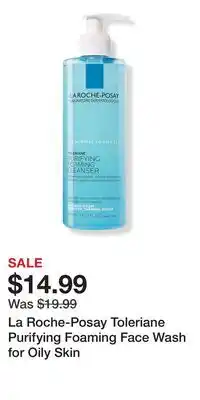 Ulta Beauty La Roche-Posay Toleriane Purifying Foaming Face Wash for Oily Skin offer