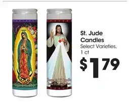 Food 4 Less St. Jude Candles offer