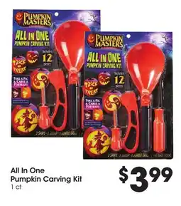 Food 4 Less All In One Pumpkin Carving Kit offer