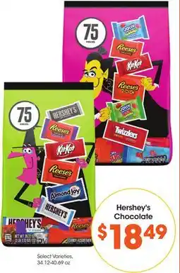 Food 4 Less Hershey's Chocolate offer