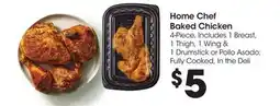 Food 4 Less Home Chef Baked Chicken offer