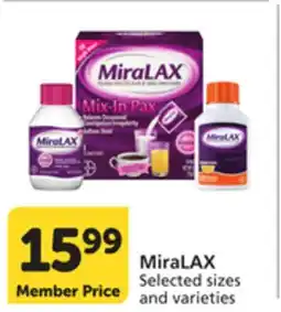 Albertsons MiraLAX offer