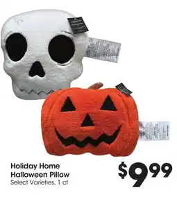 Food 4 Less Holiday Home Halloween Pillow offer