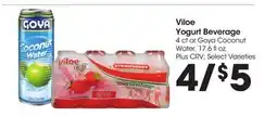Food 4 Less Viloe Yogurt Beverage offer