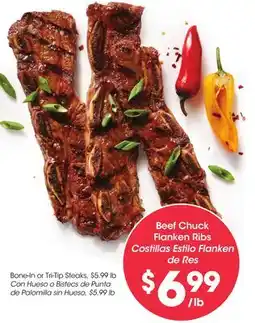 Food 4 Less Beef Chuck Flanken Ribs offer