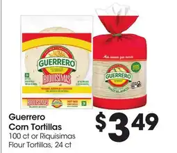 Food 4 Less Guerrero Corn Tortillas offer