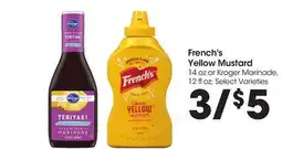Food 4 Less French's Yellow Mustard offer