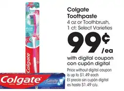 Food 4 Less Colgate Toothpaste offer