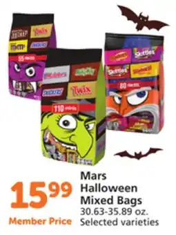 Albertsons Mars Halloween Mixed Bags offer