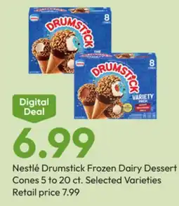 Stater Bros Nestlé Drumstick Frozen Dairy Dessert Cones offer
