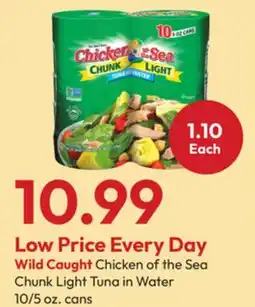 Stater Bros Chicken of the Sea Chunk Light Tuna in Water offer