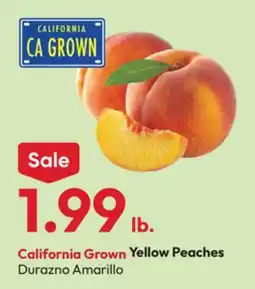 Stater Bros Yellow Peaches offer