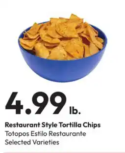 Stater Bros Restaurant Style Tortilla Chips offer