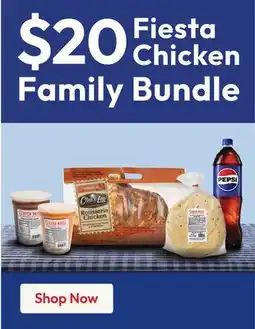 Stater Bros $20 Fiesta Chicken Family Bundle:Shop Now offer