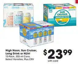 Ralphs High Noon, Sun Cruiser, Long Drink or Nütrl offer