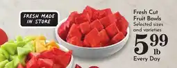 Pavilions Fresh Cut Fruit Bowls offer