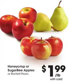 Ralphs Honeycrisp or SugarBee Apples offer
