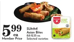 Pavilions SUMM! Asian Bites offer