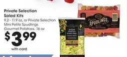 Ralphs Private Selection Salad Kits offer