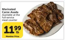 Vons Marinated Carne Asada offer