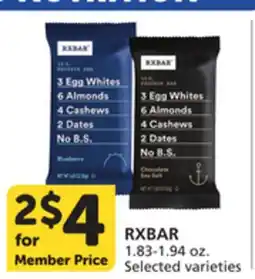 Vons RXBAR offer