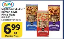 Vons Signature SELECT Roman Style Pinsa Pizza offer