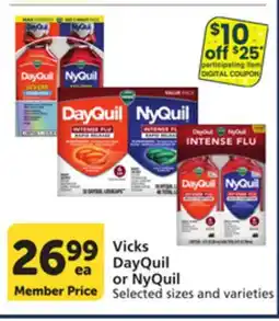 Vons Vicks DayQuil or NyQuil offer