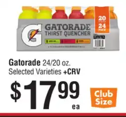Smart & Final Gatorade offer