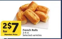 Vons French Rolls offer